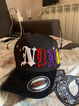 Gorra Niño NIN Negra