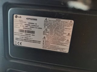 Televisión LG 42 pulgadas