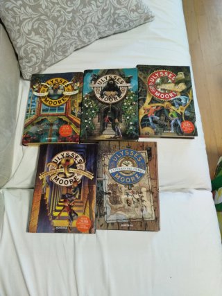 Lote 5 libros Ulysses Moore