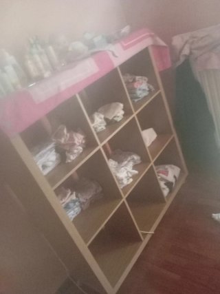 Estantería modular cuadrada