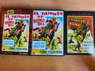 "El triunfo de Búfalo Bill" DVD + libreto color