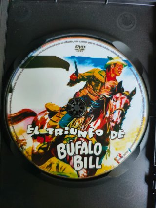 "El triunfo de Búfalo Bill" DVD + libreto color