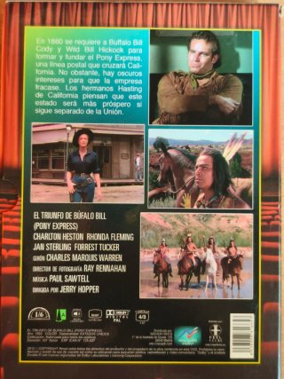 "El triunfo de Búfalo Bill" DVD + libreto color