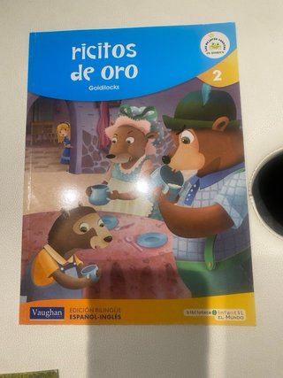 Lote libros infantiles bilingües ingles y español