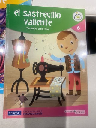 Lote libros infantiles bilingües ingles y español