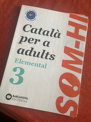Libro de catalan ELEMENTAL 3