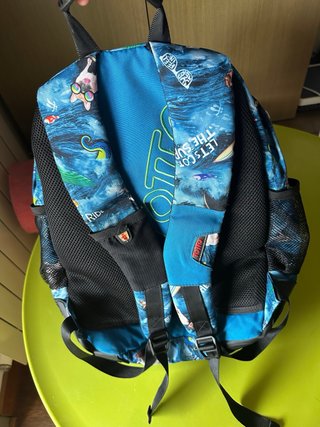 Mochila Totto Azul con Estampado