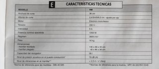 Cortacésped Eléctrico Outils Wolf
