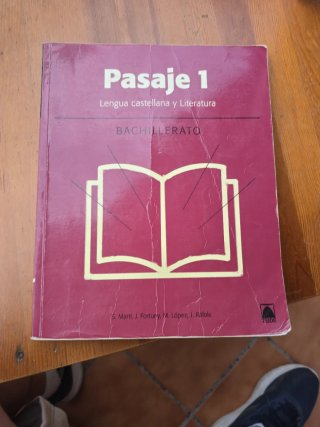 Pasaje 1, bachillerato, lengua castellana y lit...