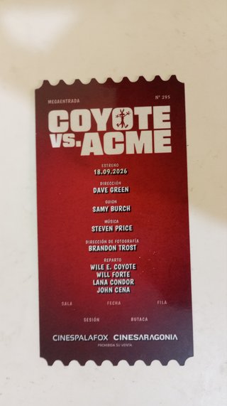 Megaentrada Coyote vs ACME