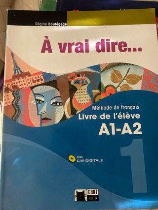 A Vrai Dire 1 Livre De L'eleve+civi-digitale