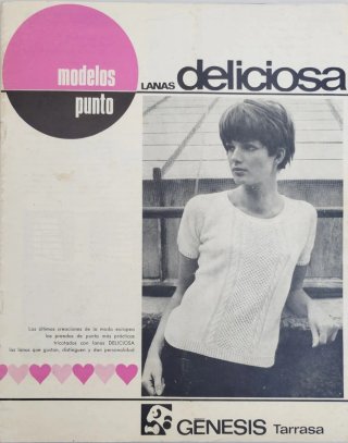 Revista de punto de dos agujas años 60