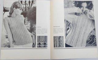 Revista de punto de dos agujas años 60