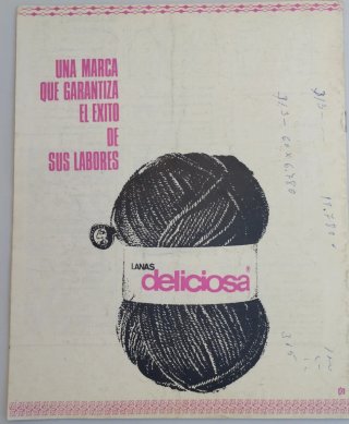 Revista de punto de dos agujas años 60