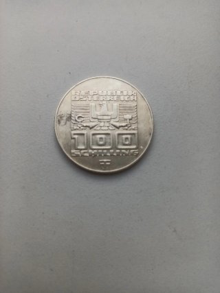 Moneda Plata XII Olimpiadas. AUSTRIA