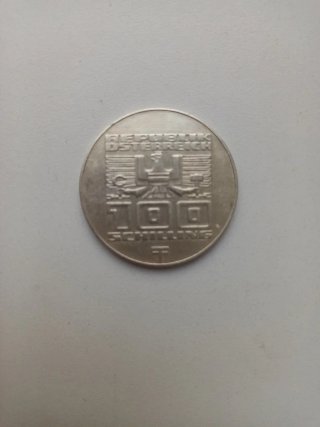 Moneda Plata XII Olimpiadas. AUSTRIA