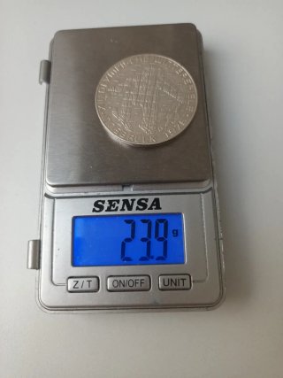 Moneda Plata XII Olimpiadas. AUSTRIA