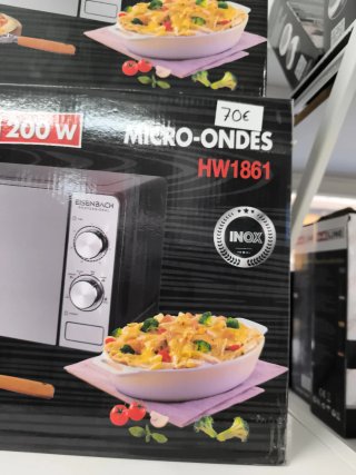 Microondas Eisenbach 1200W 20L HW1861