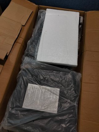 4x Sillas Comedor COSTWAY KC57384DK-A Polipiel