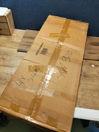 4x Sillas Comedor COSTWAY KC57384DK-A Polipiel