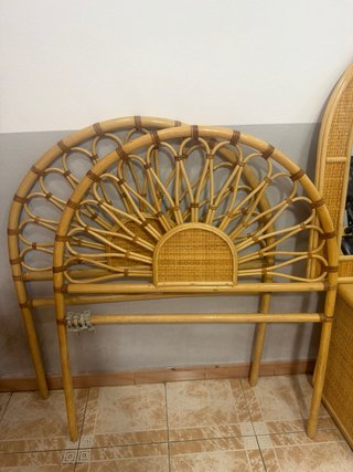 Conjunto Dormitorio Ratán Vintage