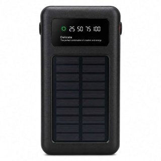 Power Bank Solar 50000 mAh Klack con Cables
