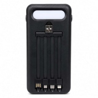 Power Bank Solar 50000 mAh Klack con Cables