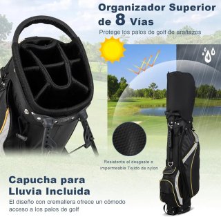 COSTWAY Bolsa de Golf Hombre de Viaje