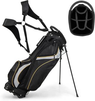 COSTWAY Bolsa de Golf Hombre de Viaje