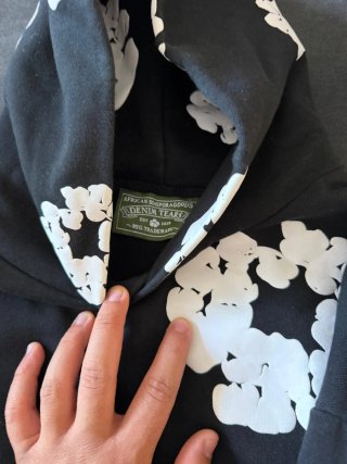 Sudadera Denim Tears Negra