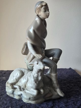 Figura Lladró Pastor con Oveja