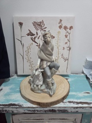 Figura Lladró Pastor con Oveja
