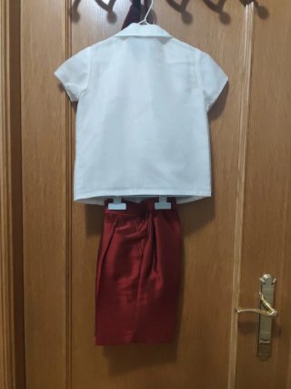Traje de ceremonia niño paje 3 años