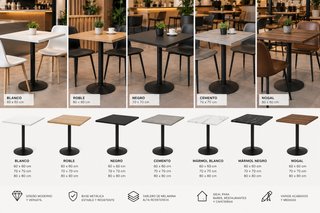 Mesa Alta para Bar o Restauración