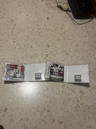 FIFA 11 y FIFA 07 Nintendo DS