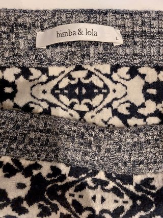 Falda Bimba & Lola boho chic hippy L vintage