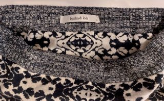 Falda Bimba & Lola boho chic hippy L vintage