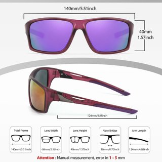 Pack 2 Gafas Ciclismo Polarizadas UV400
