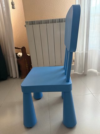Silla Infantil IKEA Mammut Azul