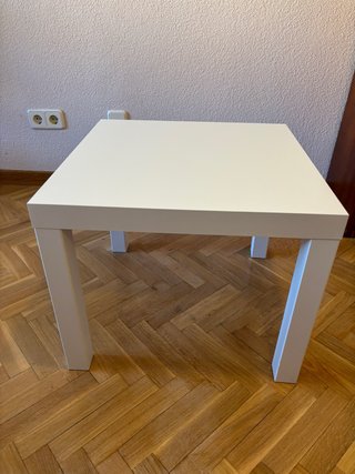 Mesa auxiliar LACK de IKEA blanca