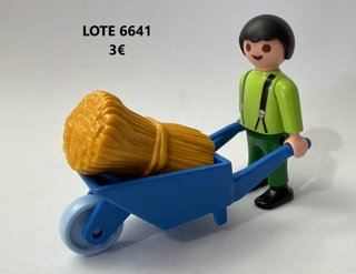 Lote 6639 6640 6641 6642 6643 Playmobil Granjeros