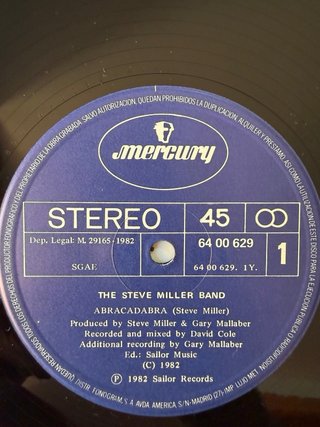 Vinilo The Steve Miller Band - Abracadabra