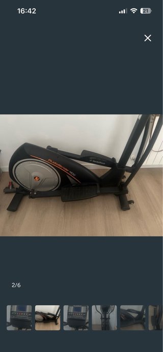 Elíptica AudioStrider 400