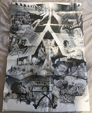 Póster Vintage La Naranja Mecánica