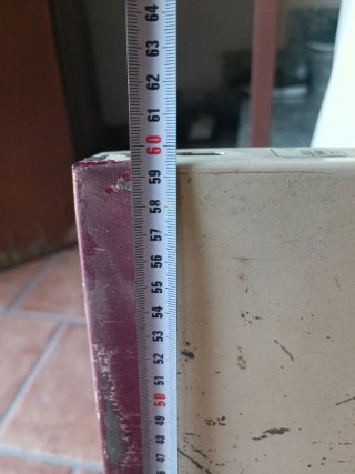 3 Baldas Metálicas Madera Medida 39,5 cm x 59,5 cm