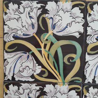 M51 AZULEJOS MODERNISTAS ART NOUVEAU CLAVEL