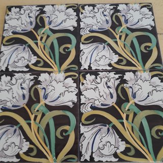 M51 AZULEJOS MODERNISTAS ART NOUVEAU CLAVEL