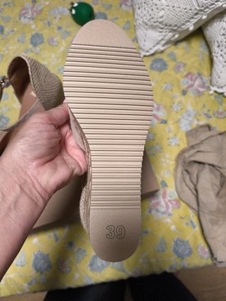 Zapatillas esparto Unisa beige n.39