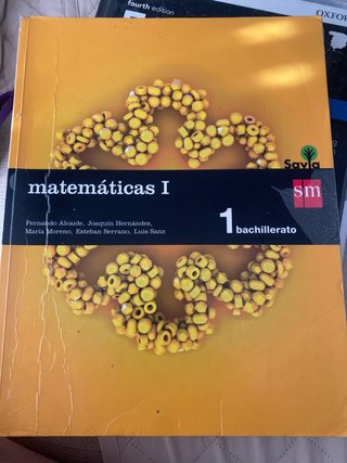 Matemáticas I 1 Bachillerato