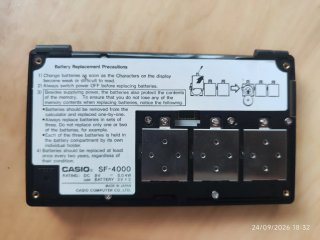 Casio Digital Diary SF-4000